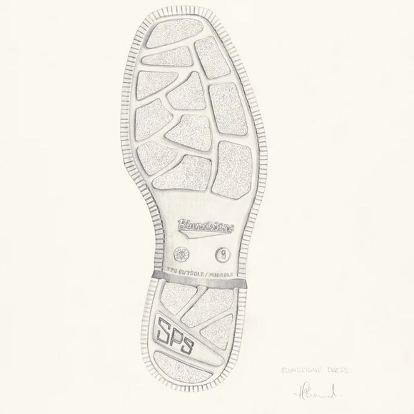 Blundstone 1308 Chisel Toe in Rustic Black - Picture 6 of 13